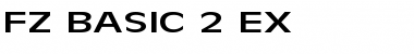 Download FZ BASIC 2 EX Font Download FZ BASIC 2 EX Font