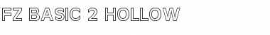 Download FZ BASIC 2 HOLLOW Font Download FZ BASIC 2 HOLLOW Font