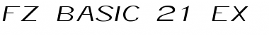 Download FZ BASIC 21 EX Font Download FZ BASIC 21 EX Font
