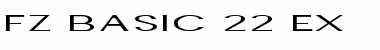 Download FZ BASIC 22 EX Font Download FZ BASIC 22 EX Font