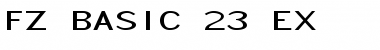 Download FZ BASIC 23 EX Font Download FZ BASIC 23 EX Font
