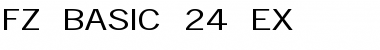 Download FZ BASIC 24 EX Font Download FZ BASIC 24 EX Font