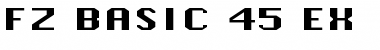 Download FZ BASIC 45 EX Font Download FZ BASIC 45 EX Font