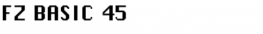 Download FZ BASIC 45 Font Download FZ BASIC 45 Font