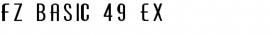 Download FZ BASIC 49 EX Font Download FZ BASIC 49 EX Font
