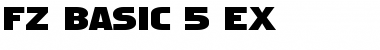 Download FZ BASIC 5 EX Font Download FZ BASIC 5 EX Font