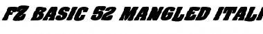 Download FZ BASIC 52 MANGLED ITALIC Font Download FZ BASIC 52 MANGLED ITALIC Font