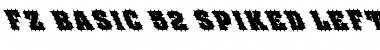 Download FZ BASIC 52 SPIKED LEFTY Font Download FZ BASIC 52 SPIKED LEFTY Font