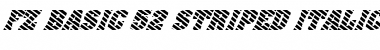 Download FZ BASIC 52 STRIPED ITALIC Font Download FZ BASIC 52 STRIPED ITALIC Font