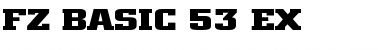 Download FZ BASIC 53 EX Font Download FZ BASIC 53 EX Font
