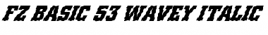 Download FZ BASIC 53 WAVEY ITALIC Font Download FZ BASIC 53 WAVEY ITALIC Font