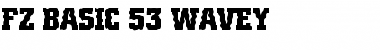 Download FZ BASIC 53 WAVEY Font Download FZ BASIC 53 WAVEY Font
