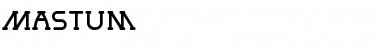 Download Mastum Font Download Mastum Font