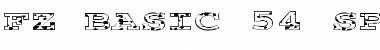 Download FZ BASIC 54 SPOTTED EX Font Download FZ BASIC 54 SPOTTED EX Font