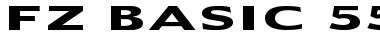 Download FZ BASIC 55 EX Font Download FZ BASIC 55 EX Font