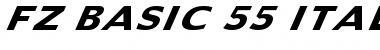 Download FZ BASIC 55 ITALIC Font Download FZ BASIC 55 ITALIC Font