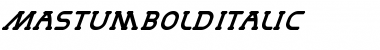 Download MastumBoldItalic Font Download MastumBoldItalic Font