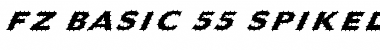 Download FZ BASIC 55 SPIKED ITALIC Font Download FZ BASIC 55 SPIKED ITALIC Font