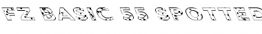 Download FZ BASIC 55 SPOTTED LEFTY Font Download FZ BASIC 55 SPOTTED LEFTY Font