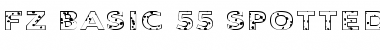 Download FZ BASIC 55 SPOTTED Font Download FZ BASIC 55 SPOTTED Font