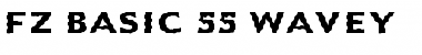 Download FZ BASIC 55 WAVEY Font Download FZ BASIC 55 WAVEY Font
