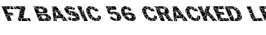Download FZ BASIC 56 CRACKED LEFTY Font Download FZ BASIC 56 CRACKED LEFTY Font
