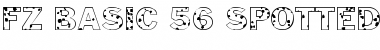 Download FZ BASIC 56 SPOTTED Font Download FZ BASIC 56 SPOTTED Font