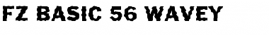 Download FZ BASIC 56 WAVEY Font Download FZ BASIC 56 WAVEY Font