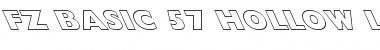 Download FZ BASIC 57 HOLLOW LEFTY Font Download FZ BASIC 57 HOLLOW LEFTY Font