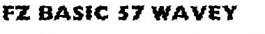 Download FZ BASIC 57 WAVEY Font Download FZ BASIC 57 WAVEY Font