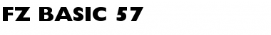 Download FZ BASIC 57 Font Download FZ BASIC 57 Font