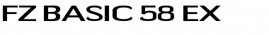 Download FZ BASIC 58 EX Font Download FZ BASIC 58 EX Font