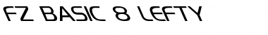 Download FZ BASIC 8 LEFTY Font Download FZ BASIC 8 LEFTY Font