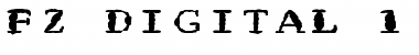 Download FZ DIGITAL 1 MANGLED EX Font Download FZ DIGITAL 1 MANGLED EX Font