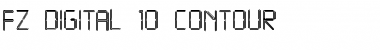 Download FZ DIGITAL 10 CONTOUR Font Download FZ DIGITAL 10 CONTOUR Font