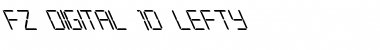 Download FZ DIGITAL 10 LEFTY Font Download FZ DIGITAL 10 LEFTY Font