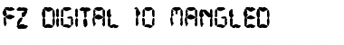 Download FZ DIGITAL 10 MANGLED Font Download FZ DIGITAL 10 MANGLED Font
