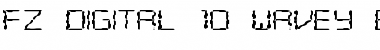 Download FZ DIGITAL 10 WAVEY EX Font Download FZ DIGITAL 10 WAVEY EX Font