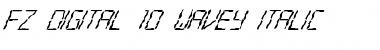 Download FZ DIGITAL 10 WAVEY ITALIC Font Download FZ DIGITAL 10 WAVEY ITALIC Font