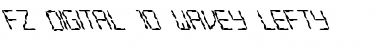 Download FZ DIGITAL 10 WAVEY LEFTY Font Download FZ DIGITAL 10 WAVEY LEFTY Font