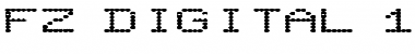 Download FZ DIGITAL 11 EX Font Download FZ DIGITAL 11 EX Font