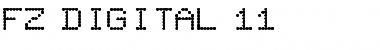 Download FZ DIGITAL 11 Font Download FZ DIGITAL 11 Font