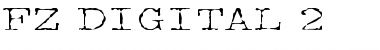 Download FZ DIGITAL 2 Font Download FZ DIGITAL 2 Font