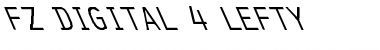 Download FZ DIGITAL 4 LEFTY Font Download FZ DIGITAL 4 LEFTY Font