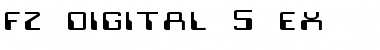 Download FZ DIGITAL 5 EX Font Download FZ DIGITAL 5 EX Font