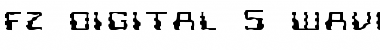 Download FZ DIGITAL 5 WAVEY EX Font Download FZ DIGITAL 5 WAVEY EX Font