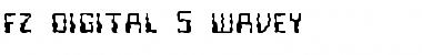 Download FZ DIGITAL 5 WAVEY Font Download FZ DIGITAL 5 WAVEY Font