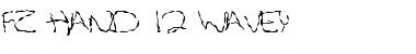 Download FZ HAND 12 WAVEY Font Download FZ HAND 12 WAVEY Font