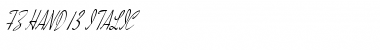 Download FZ HAND 13 ITALIC Font Download FZ HAND 13 ITALIC Font