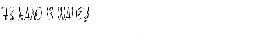 Download FZ HAND 13 WAVEY Font Download FZ HAND 13 WAVEY Font
